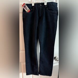 Men's Straight Leg Jeans in Black